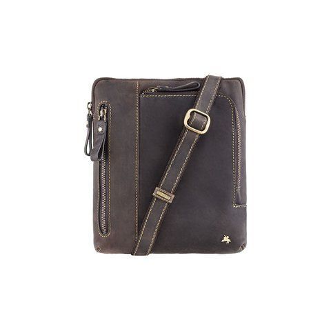 Сумка чоловіча Visconti 15056 Roy (M) (Oil Brown) 234 фото
