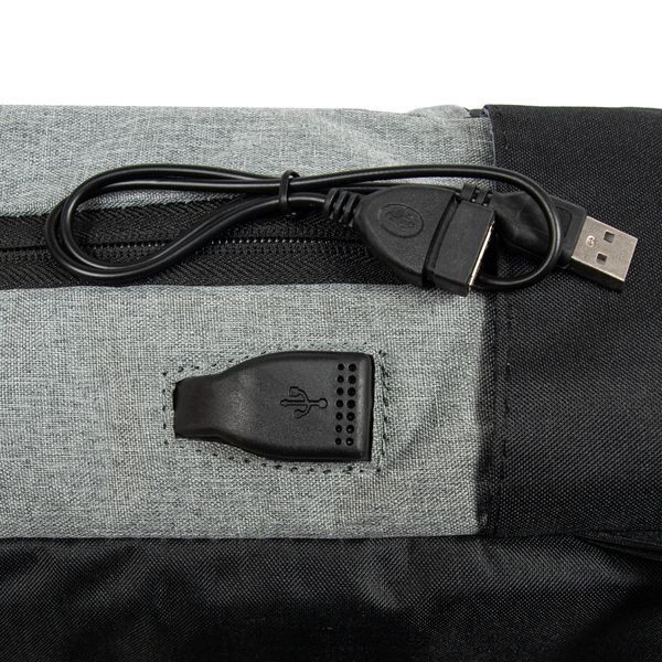Рюкзак текстильний Bordlite JBBP277 (Grey/Black) 6003 фото