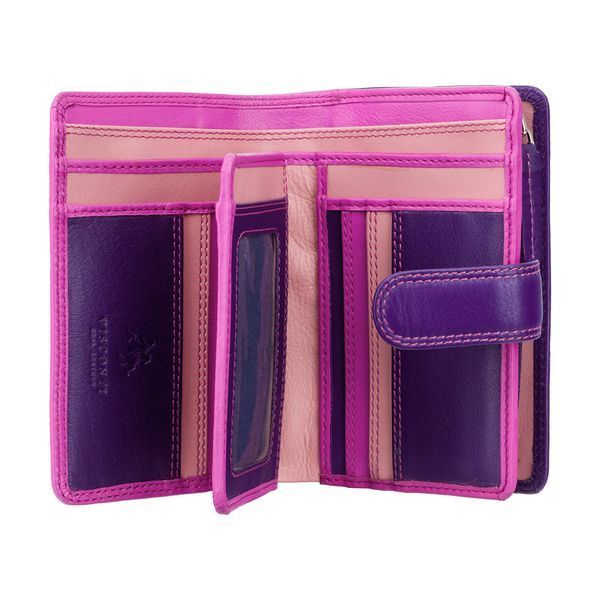 Гаманець жіночий Visconti RB51 Fiji c RFID (Berry Multi) 248 фото