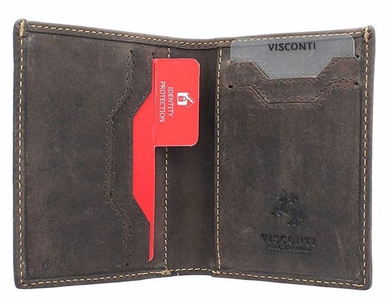 Гаманець чоловічий Visconti VSL21 Saber c RFID (Oil Brown) 694 фото