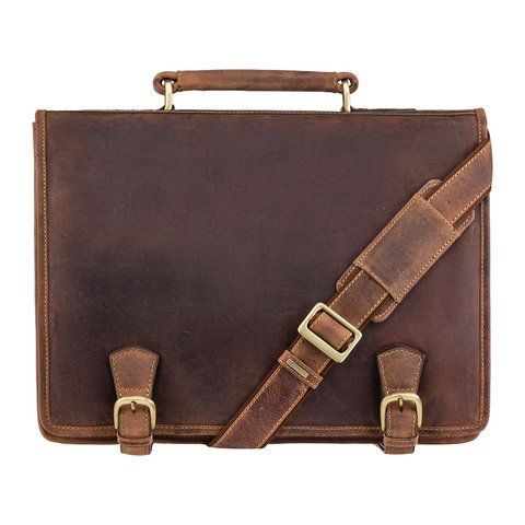 Портфель чоловічий Visconti 16134 XL Hulk (Oil Tan) 518 фото