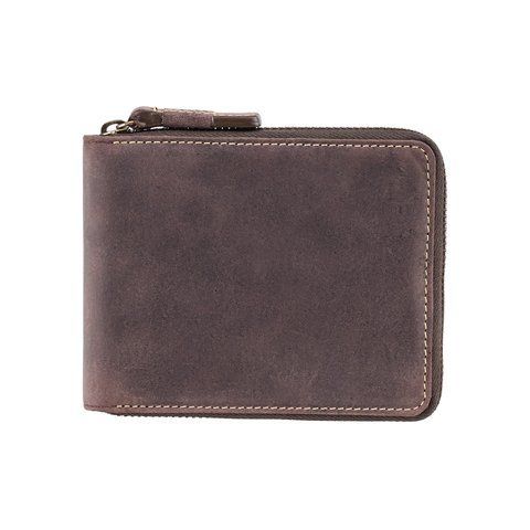 Гаманець чоловічий Visconti 702 Bullet (Oil Brown) 167 фото