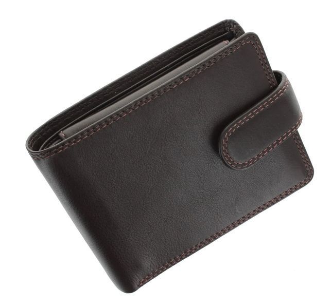 Гаманець чоловічий Visconti HT10 Knightsbridge c RFID (Chocolate) 89 фото