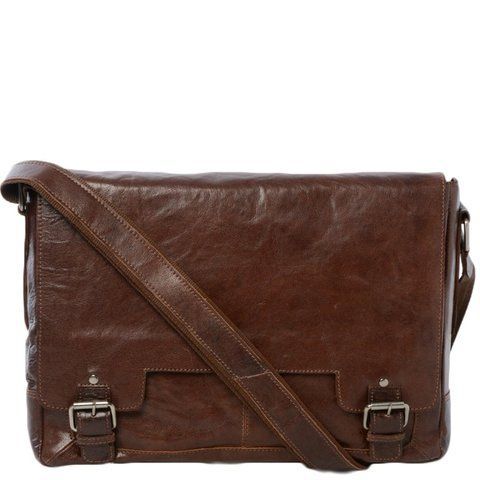 Сумка чоловіча для ноутбука 15,5 Ashwood 8343 Tan (Коричневий) 6154 фото