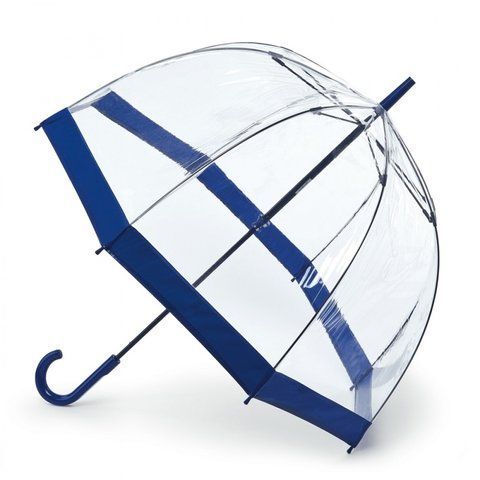 Парасолька-тростина жіноча Fulton Birdcage-1 L041 Navy (Синій) 1345 фото