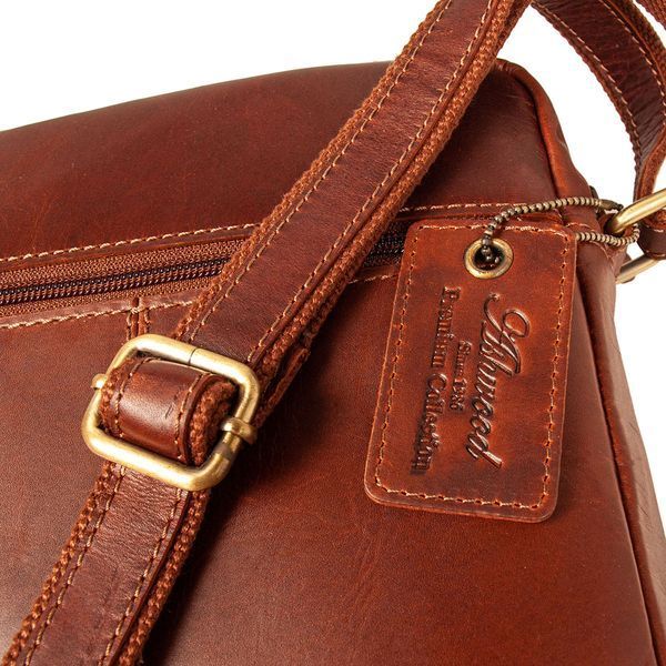 Cумка чоловіча Ashwood K42 Chestnut (Каштановий) 5850 фото