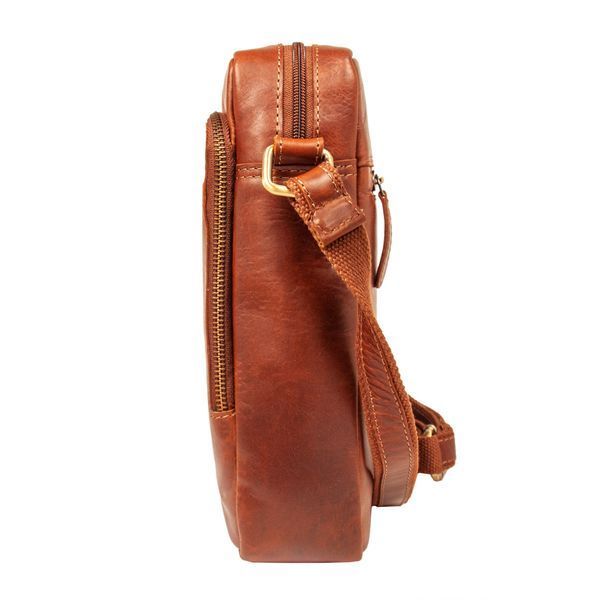 Cумка чоловіча Ashwood K42 Chestnut (Каштановий) 5850 фото