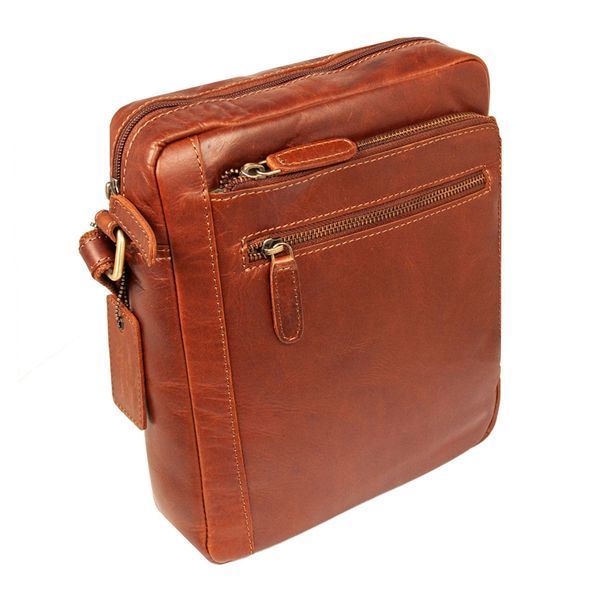 Cумка чоловіча Ashwood K42 Chestnut (Каштановий) 5850 фото